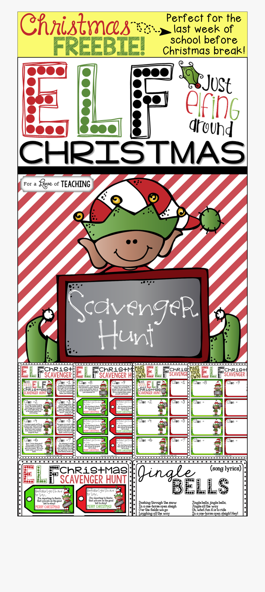 classroom clipart scavenger hunt