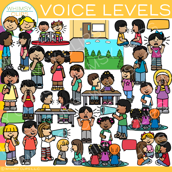 classroom clipart voice