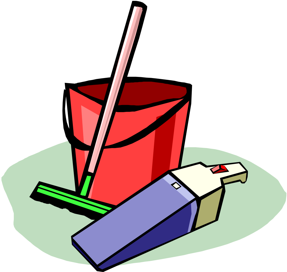 clipart person cleaning