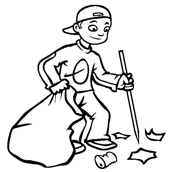 clean clipart black and white
