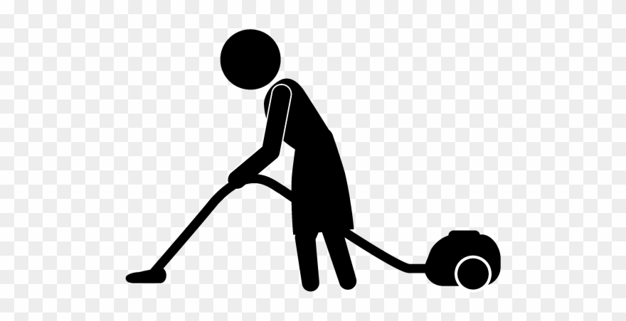 Cleaning vacuum pictogram png. Housekeeping clipart caretaker
