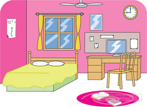 Clean clipart clean area. Of kids cleaning room