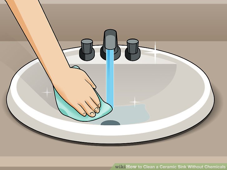 Faucet clipart dirty sink.  ways to clean