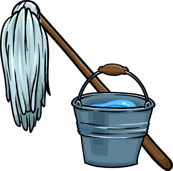 janitor clipart working