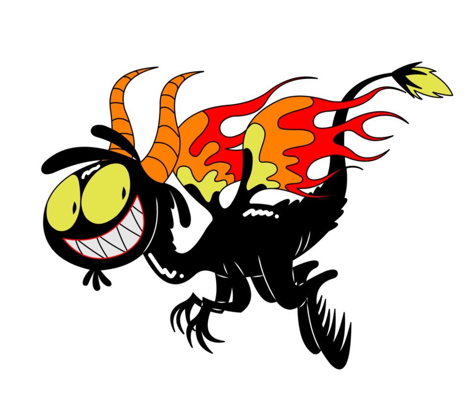 Clean clipart hasty. Doom dragon wander by