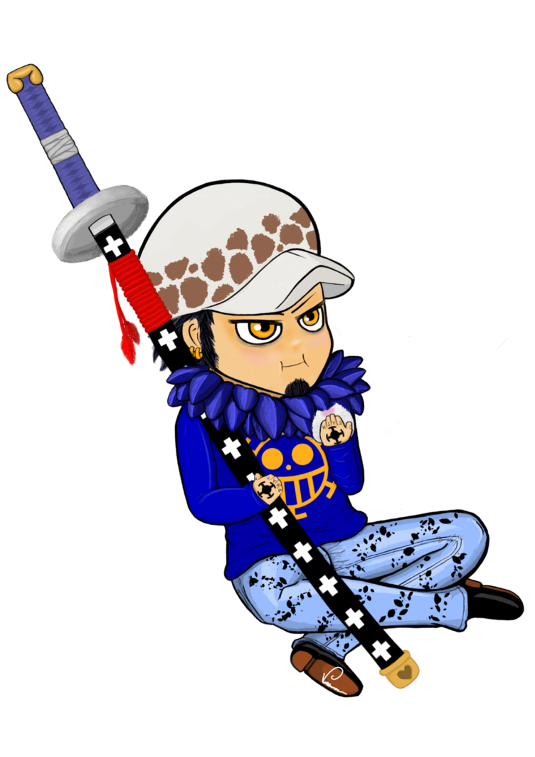 Law chibi by adnav. Clean clipart hasty