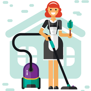 clean clipart home management