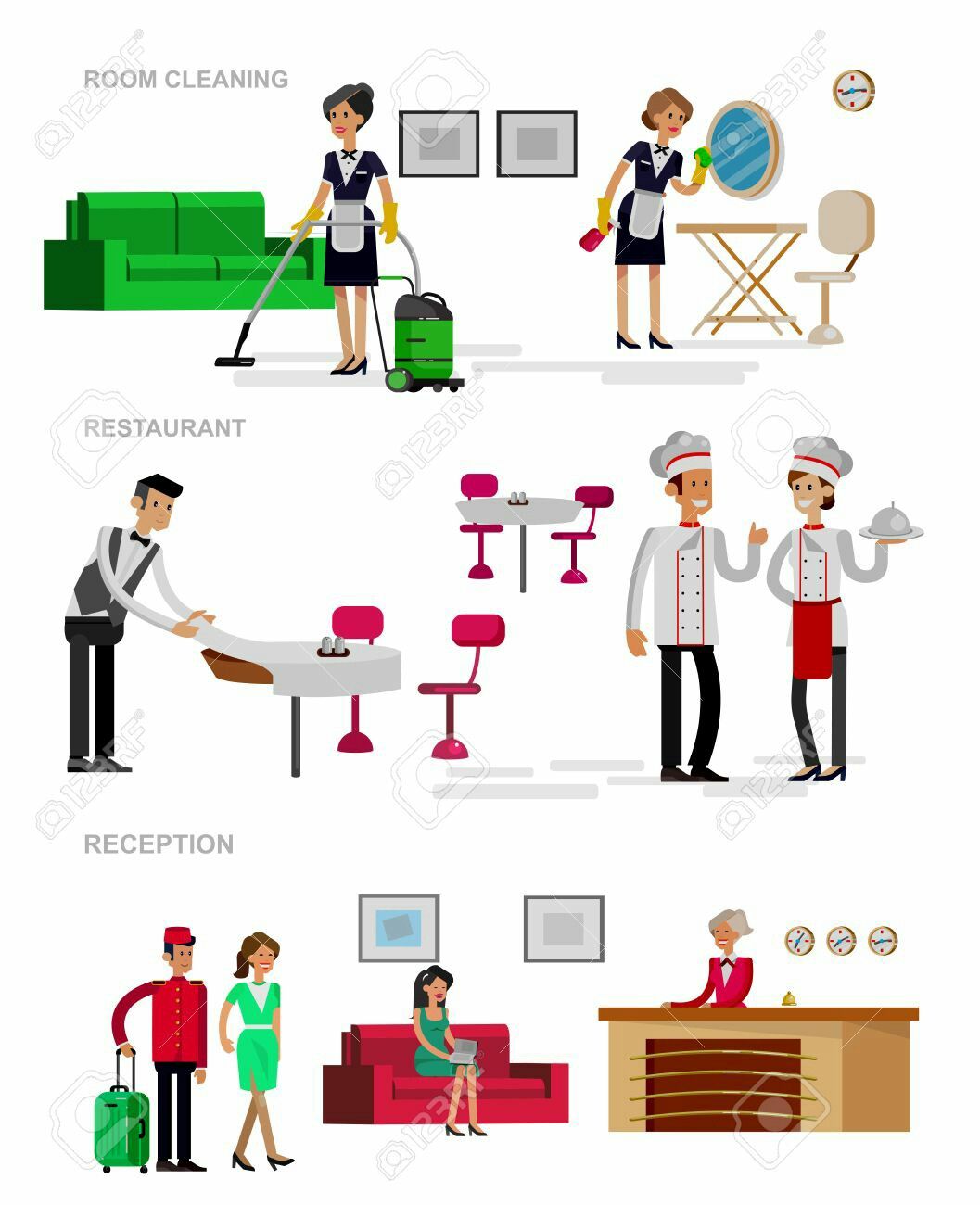 Pin by predrag n. Cleaning clipart hotel housekeeping