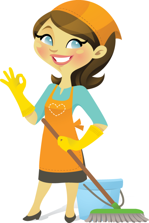Need to get find. Dust clipart house maids