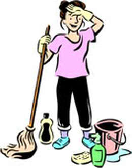 housekeeping clipart mother