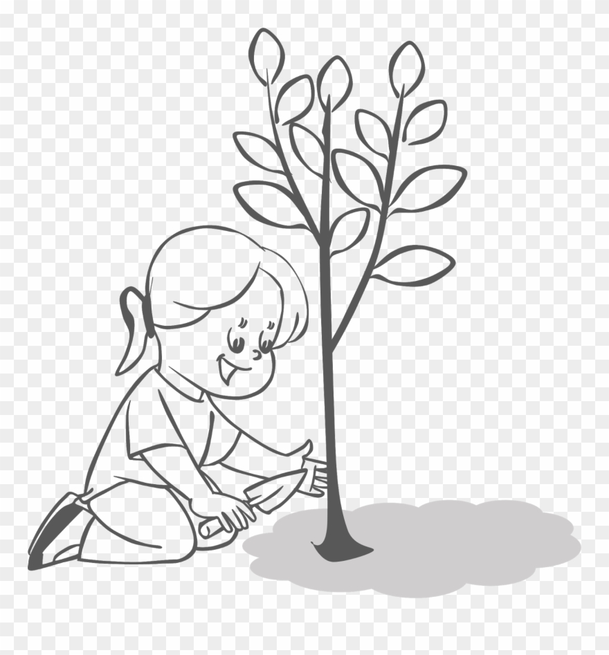 Planting clipart plant diversity. Clean and green nature