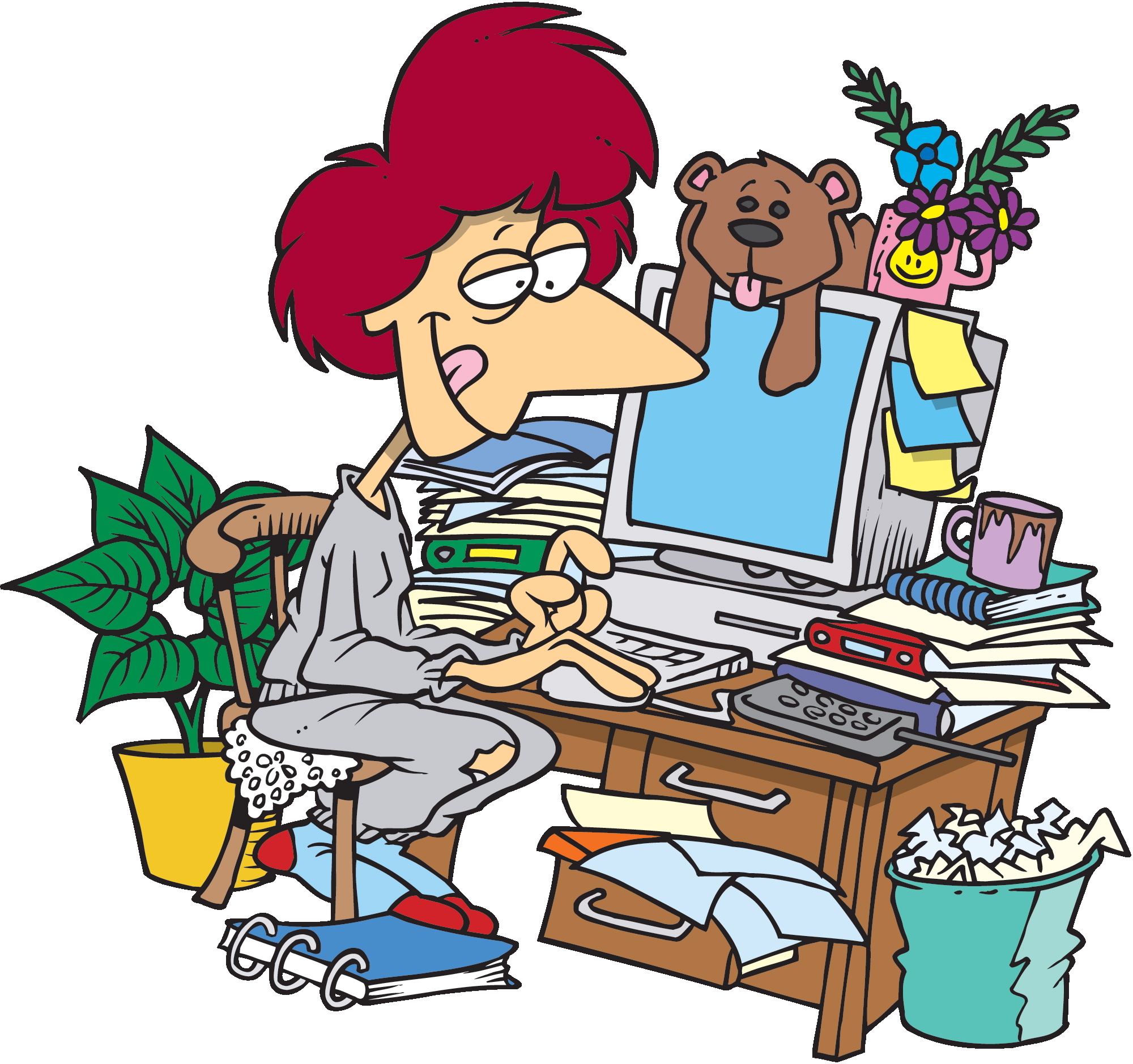 cleaning clipart mess