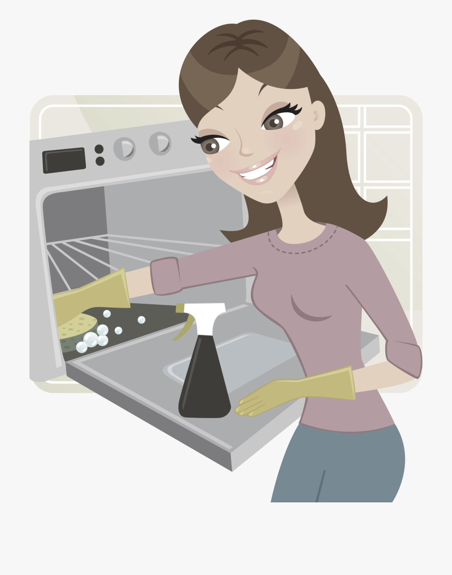 clean clipart oven clean