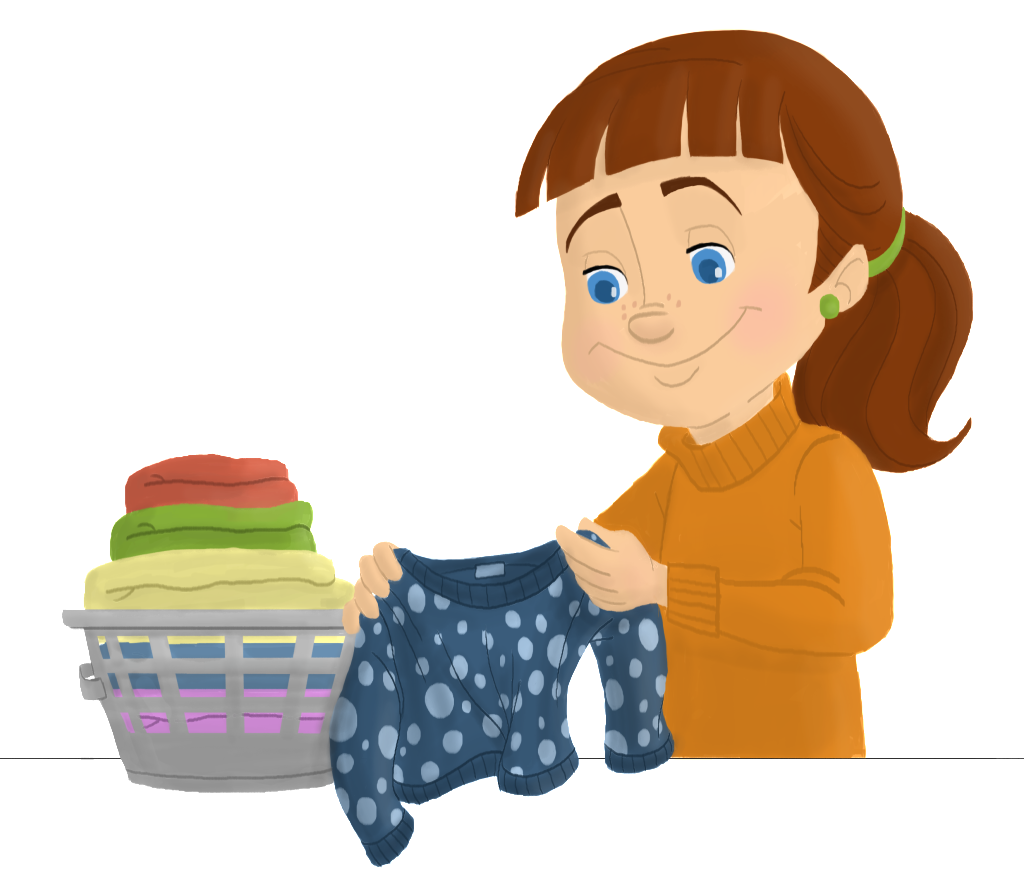 Mother clipart laundry. Folded ero electronic cleaning
