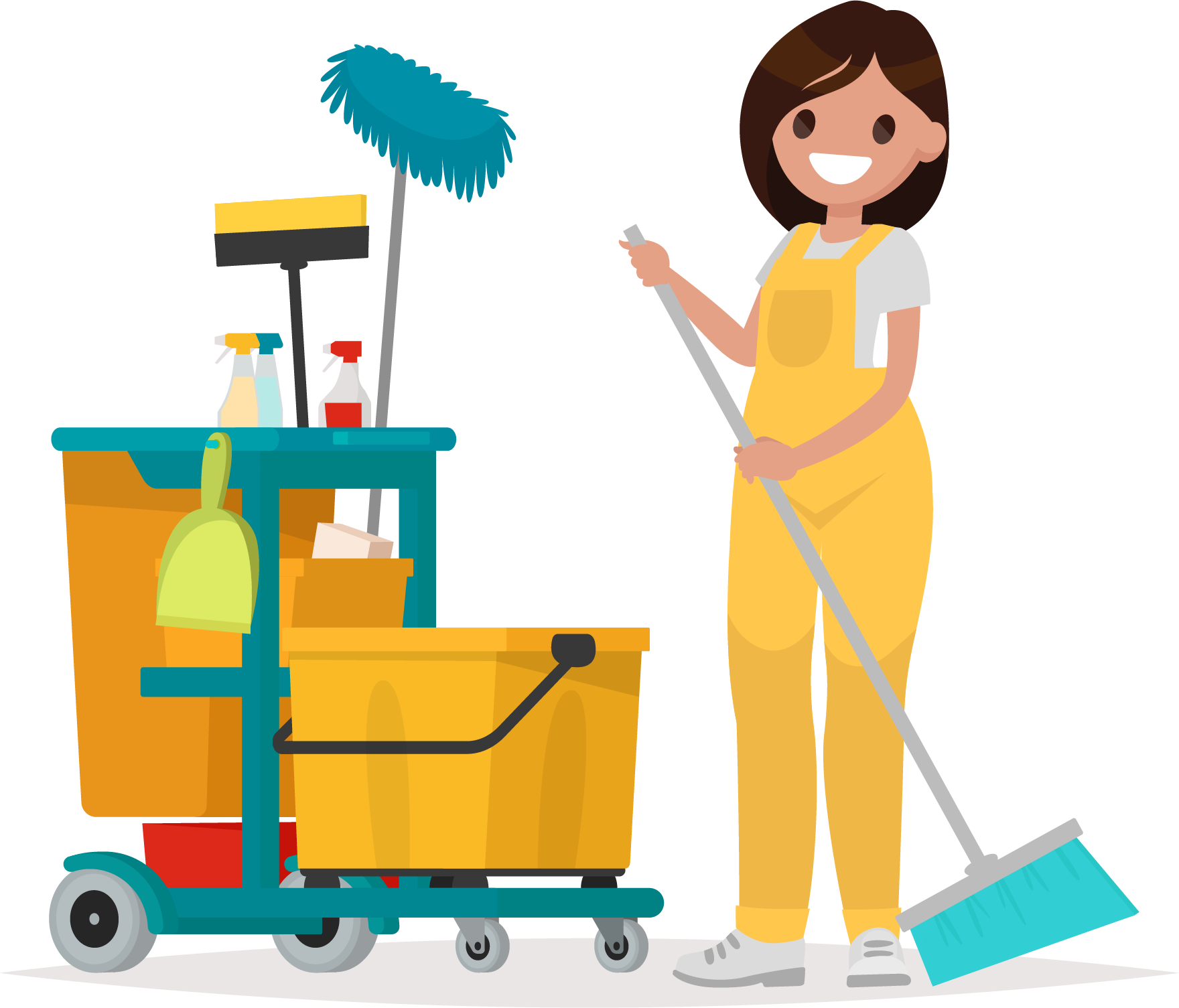 Janitor clipart cleaner, Janitor cleaner Transparent FREE