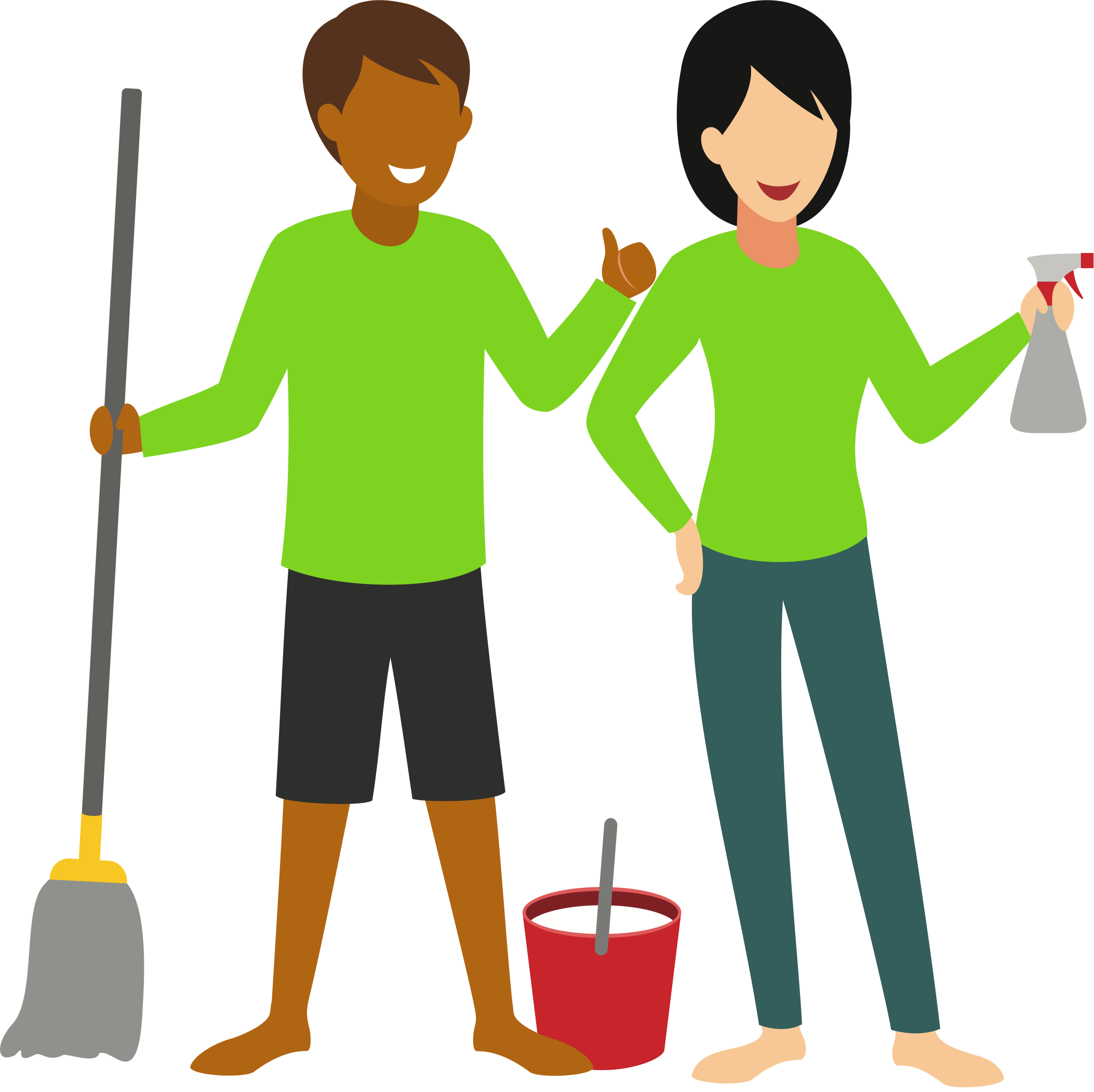 janitor clipart house keeping