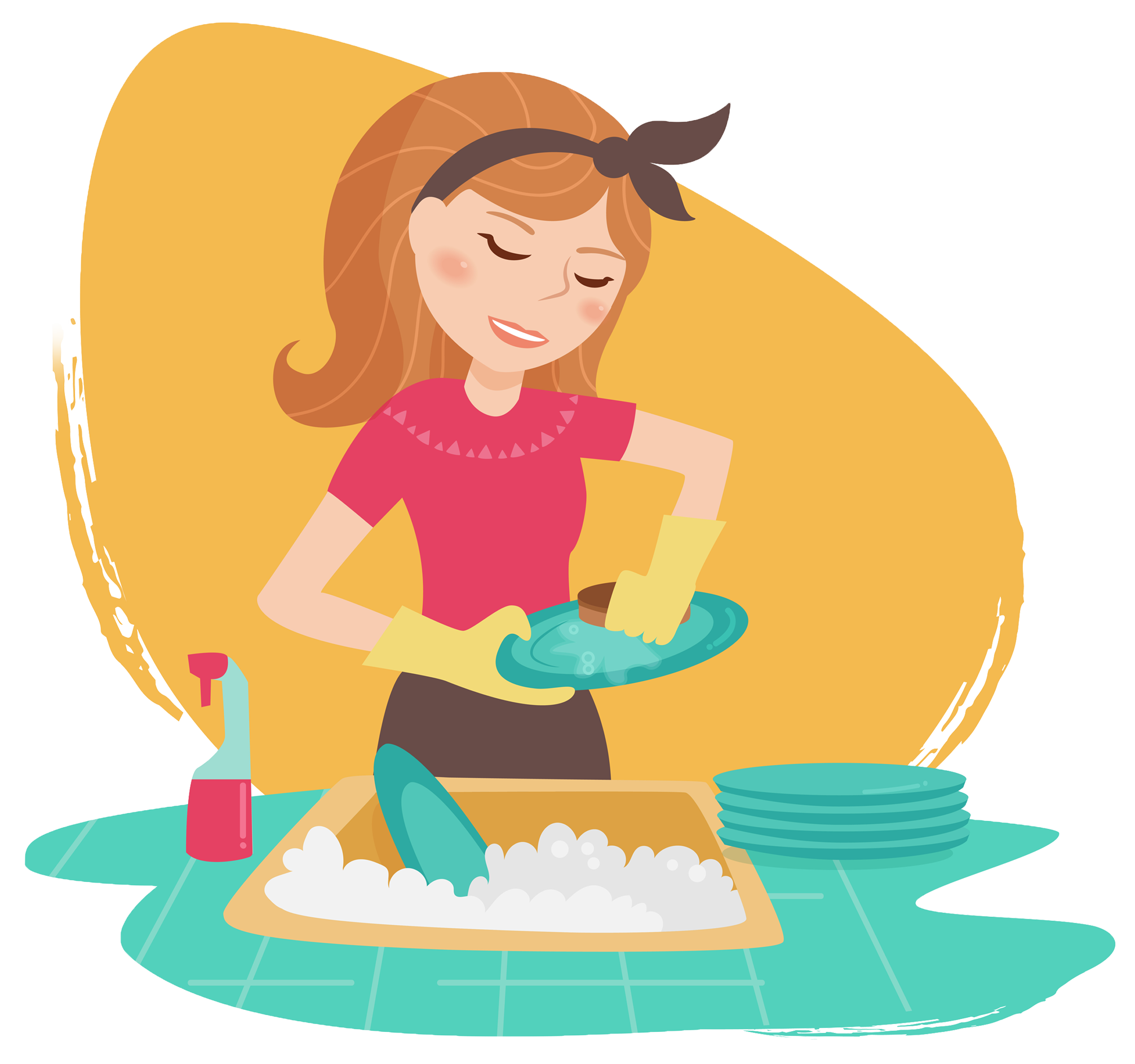 housekeeping clipart clean up crew
