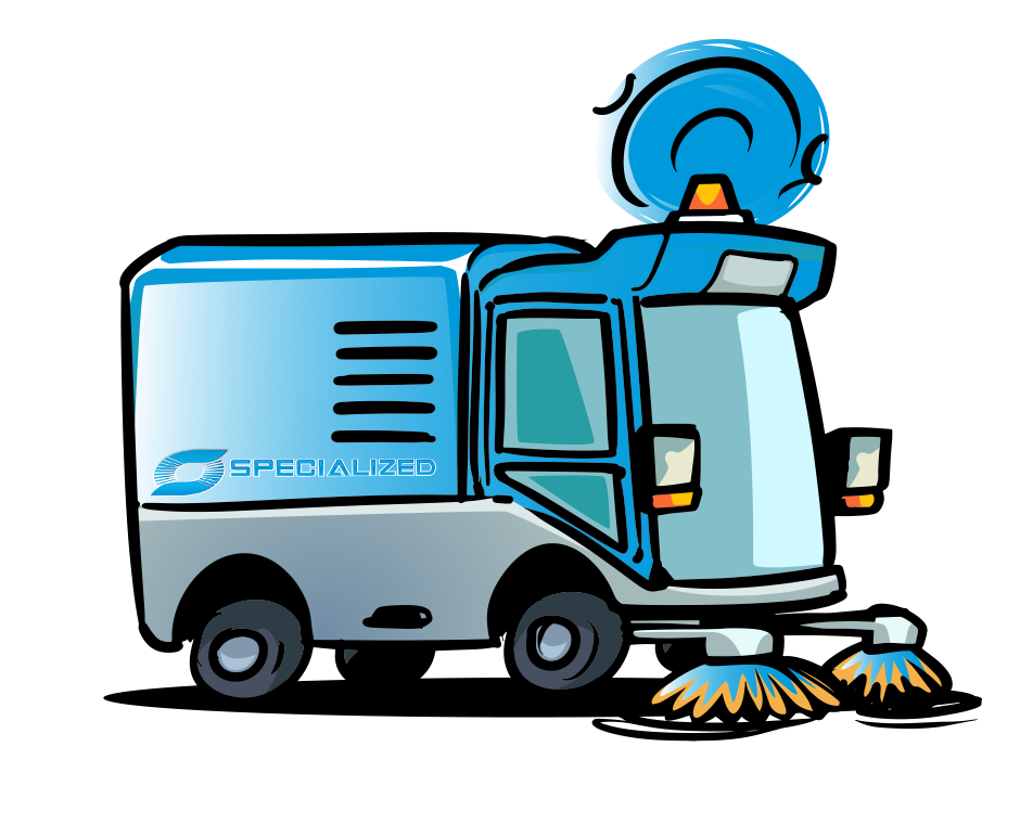 clean clipart street sweeper