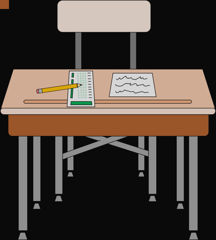 clean clipart student