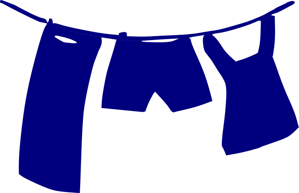 clean clipart washed clothes