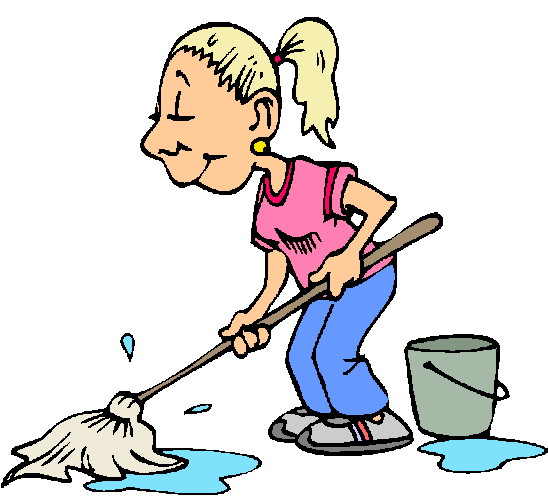 cleaning clipart animated