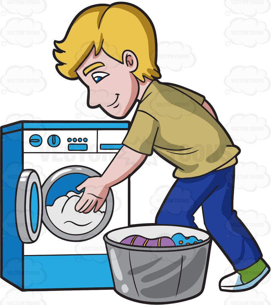 laundry clipart child work