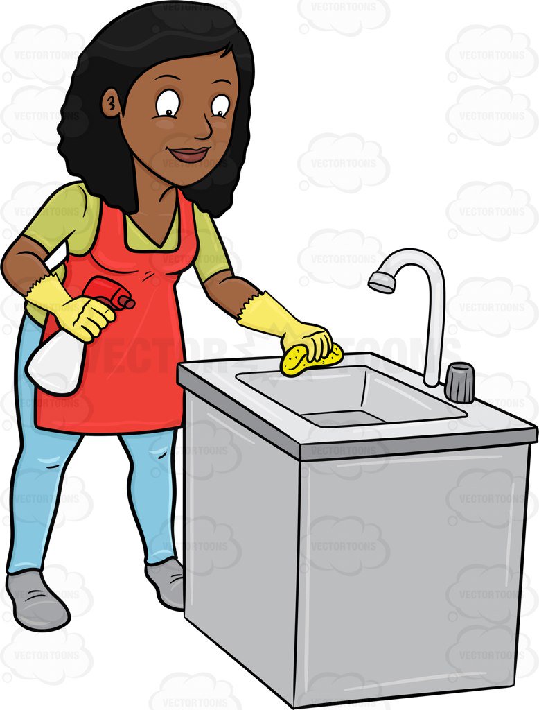 cleaning clipart clean sink