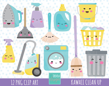 cleaning clipart cute