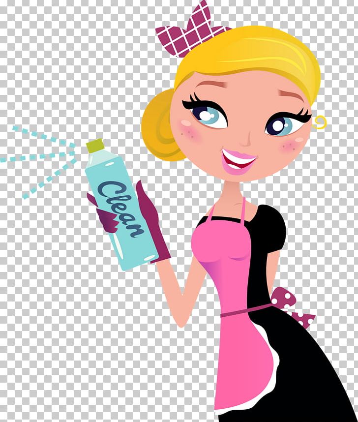 cleaning clipart domestic helper