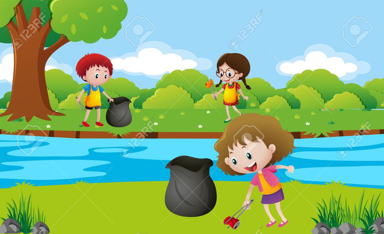 . Cleaning clipart nature