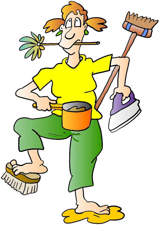 cleaning clipart neat