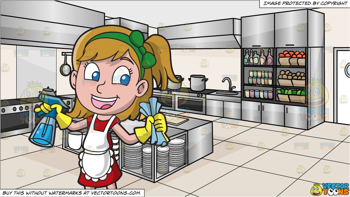cleaning clipart restaurant cleaning