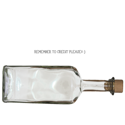 Clear bottle png. Rum by karahrobinson art