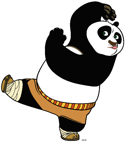 Kung fu panda clip. Fighting clipart wing chun