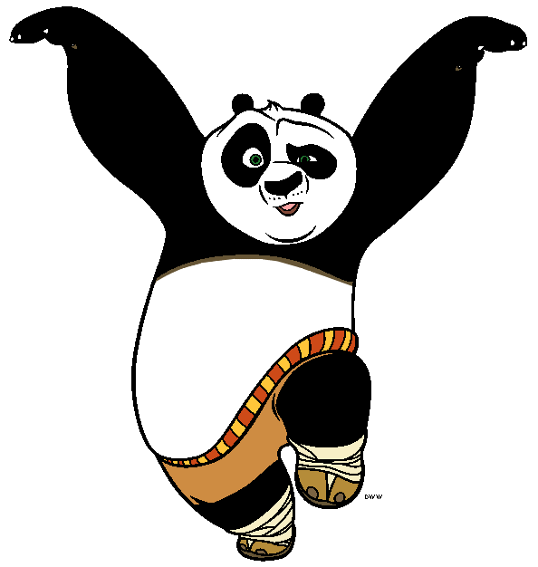 Kung fu panda clip. Whip clipart master