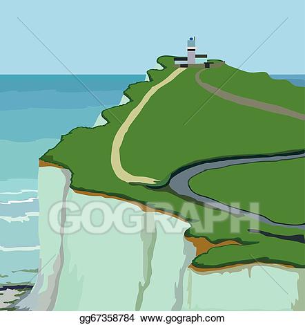 cliff clipart coast
