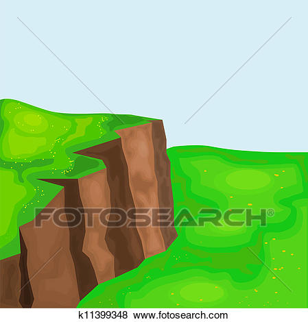 cliff clipart landscape