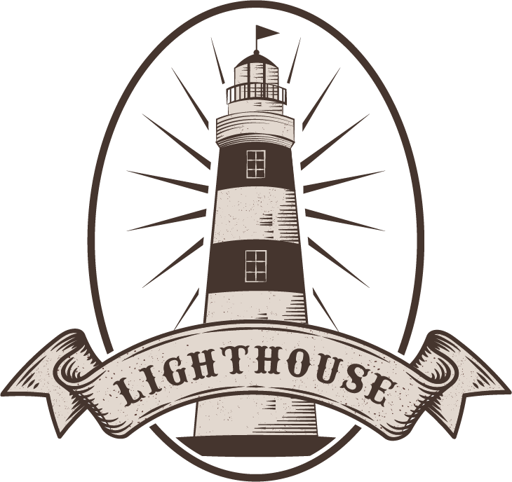 cliff clipart lighthouse