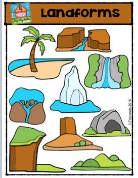geography clipart valley landform