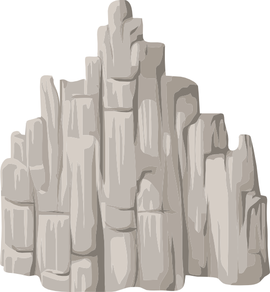Mountain drawing clip art. Cliff clipart plateau