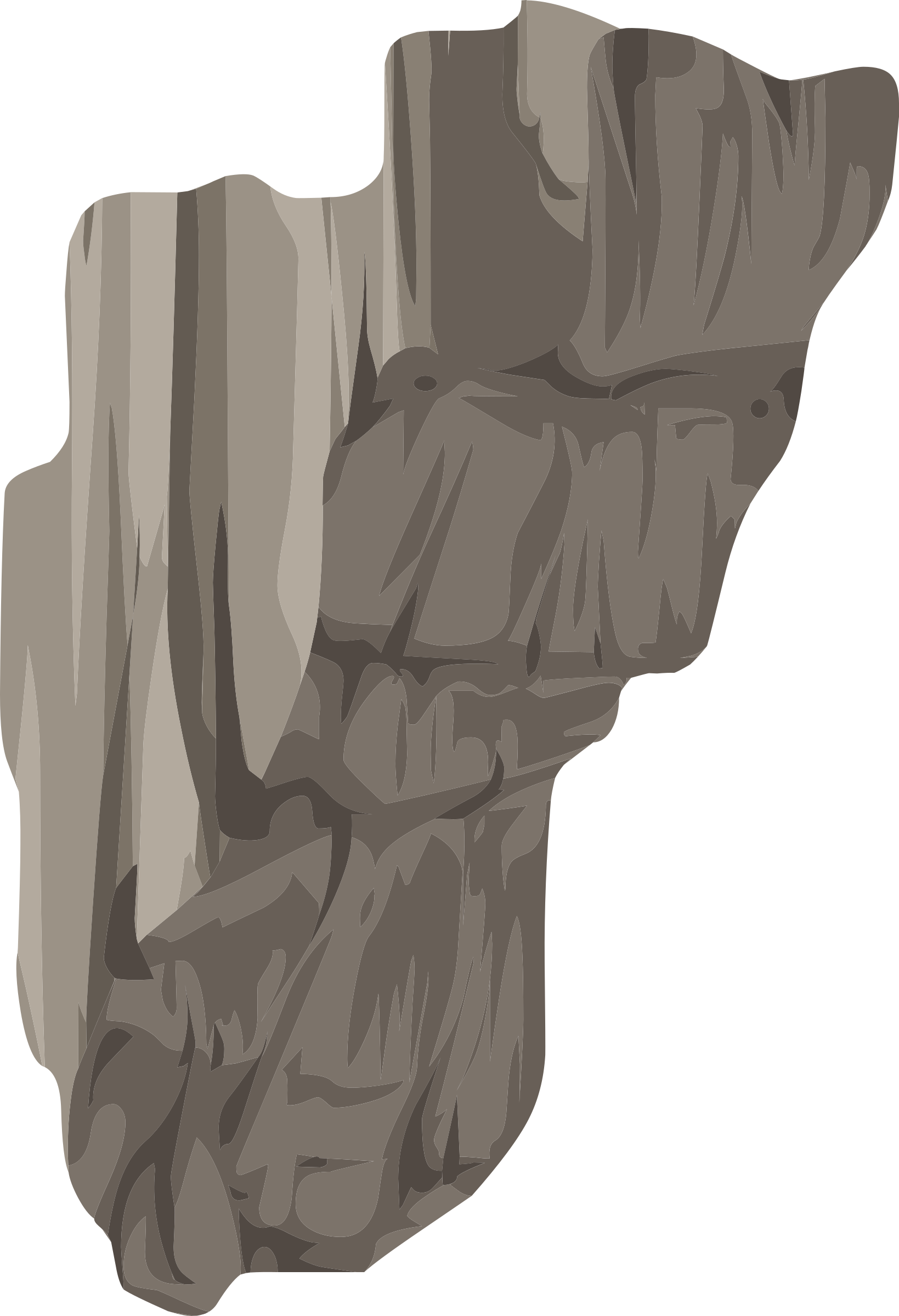 Cliff clipart rock cliff, Cliff rock cliff Transparent FREE for