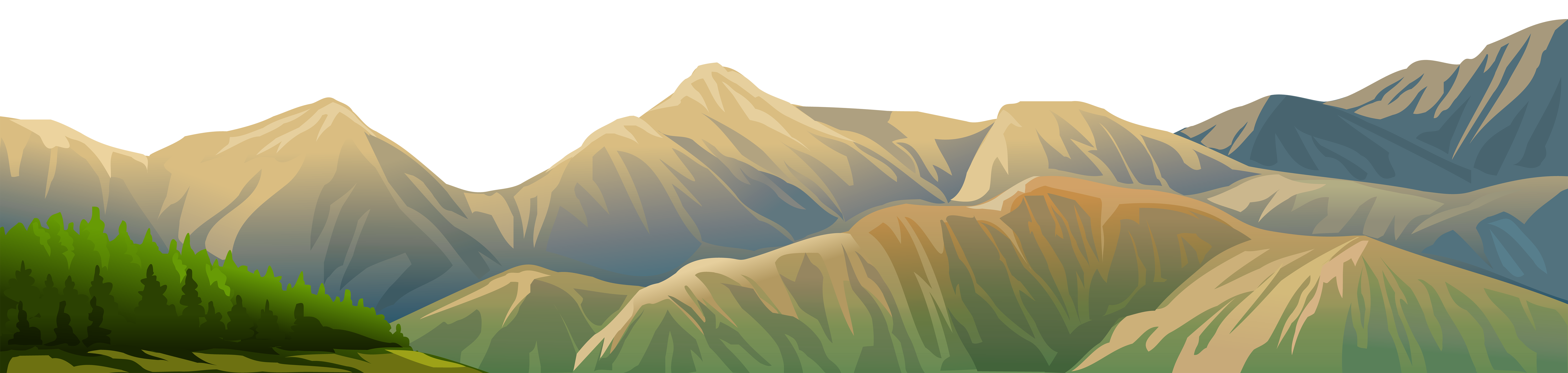 Mountain Clipart Terrain, Mountain Terrain Transparent Free For 130