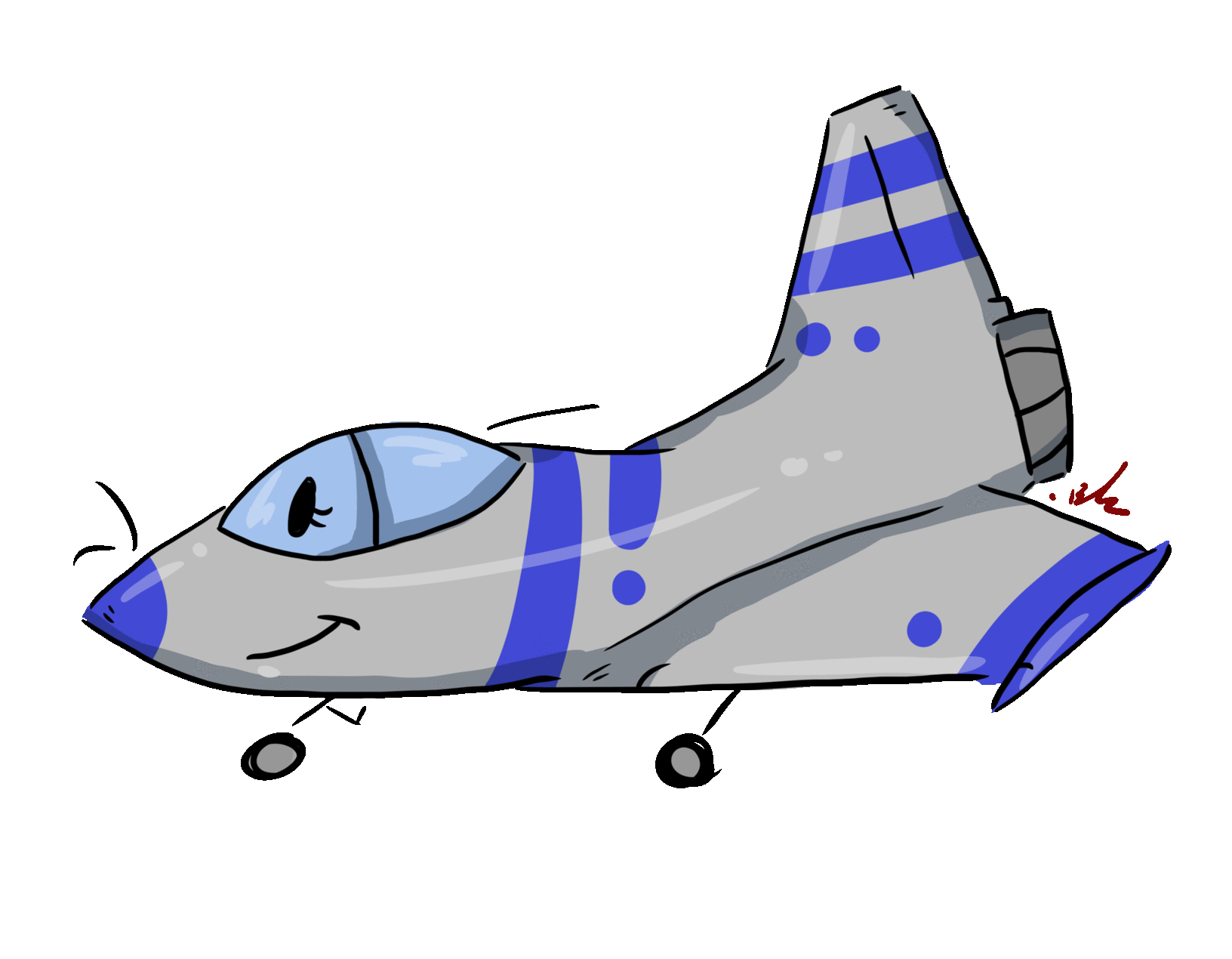 airplane cartoon