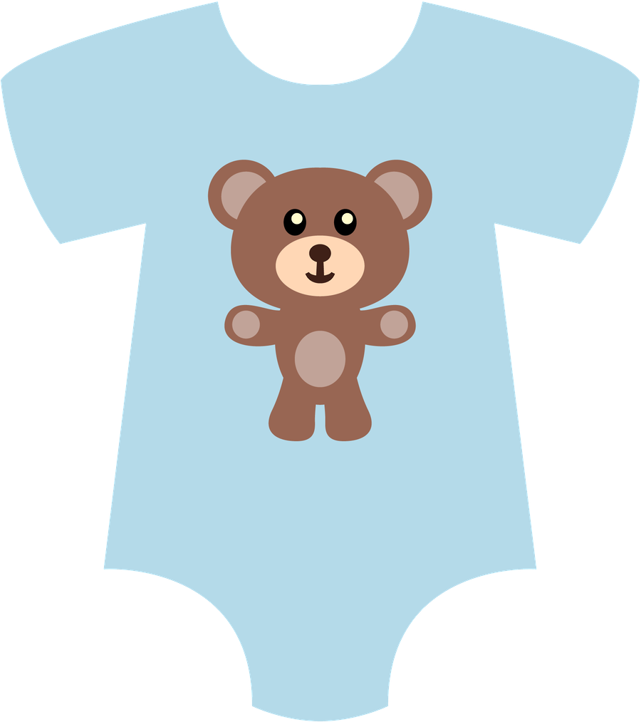 clipart bear baby shower