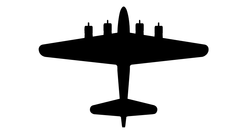 clipart airplane bomber