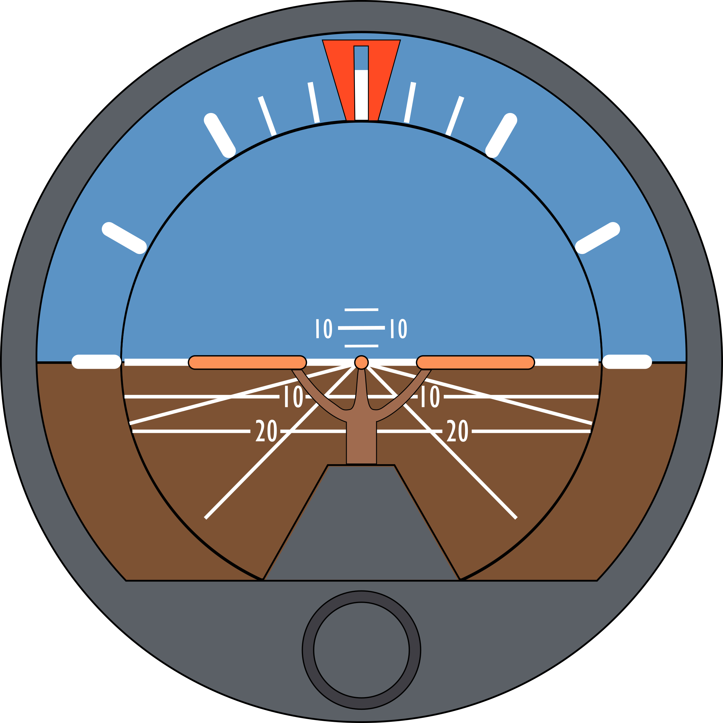 clipart airplane circle