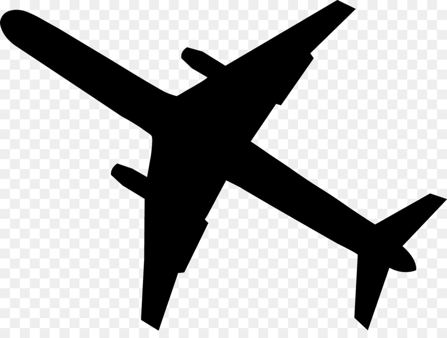 clipart airplane line