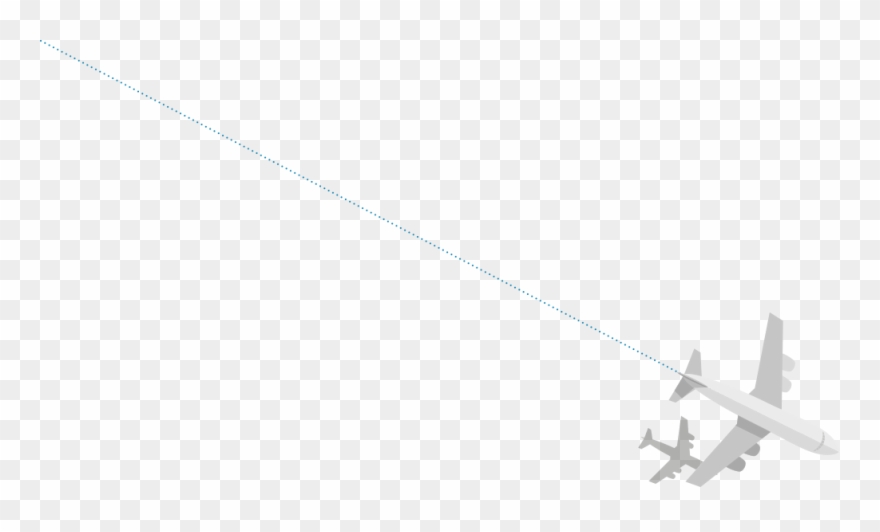 clipart airplane line
