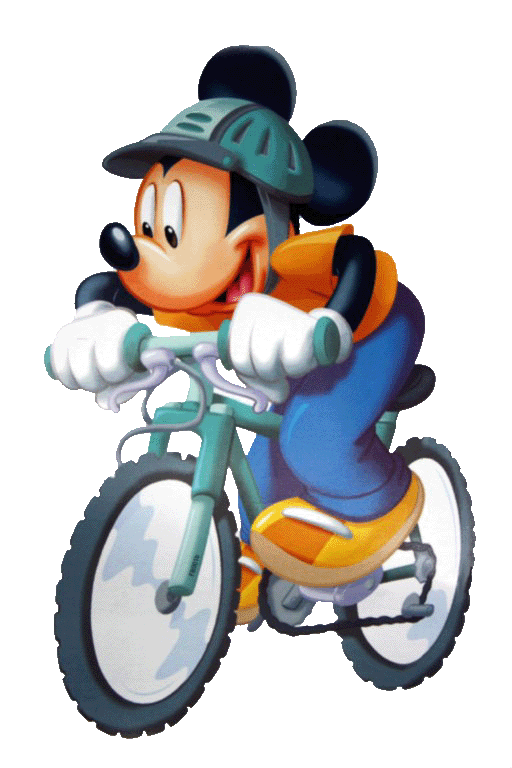 Mickey disney pinterest mouse. Mice clipart bike