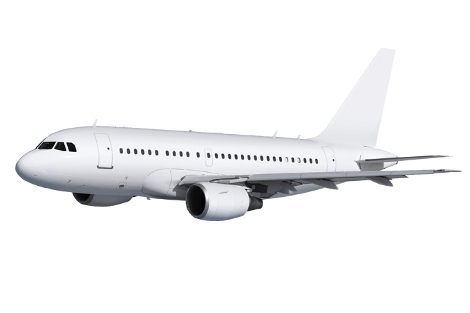 clipart airplane passenger plane